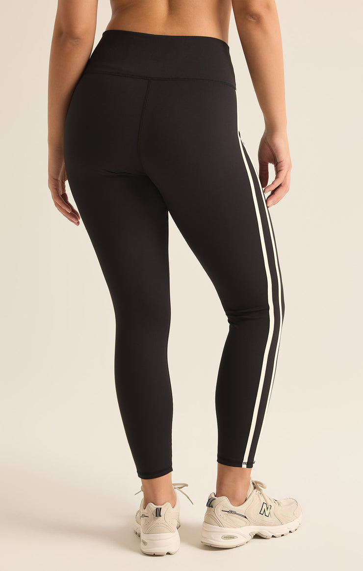 Leggings On Rotation Contrast 7/8 Legging Black