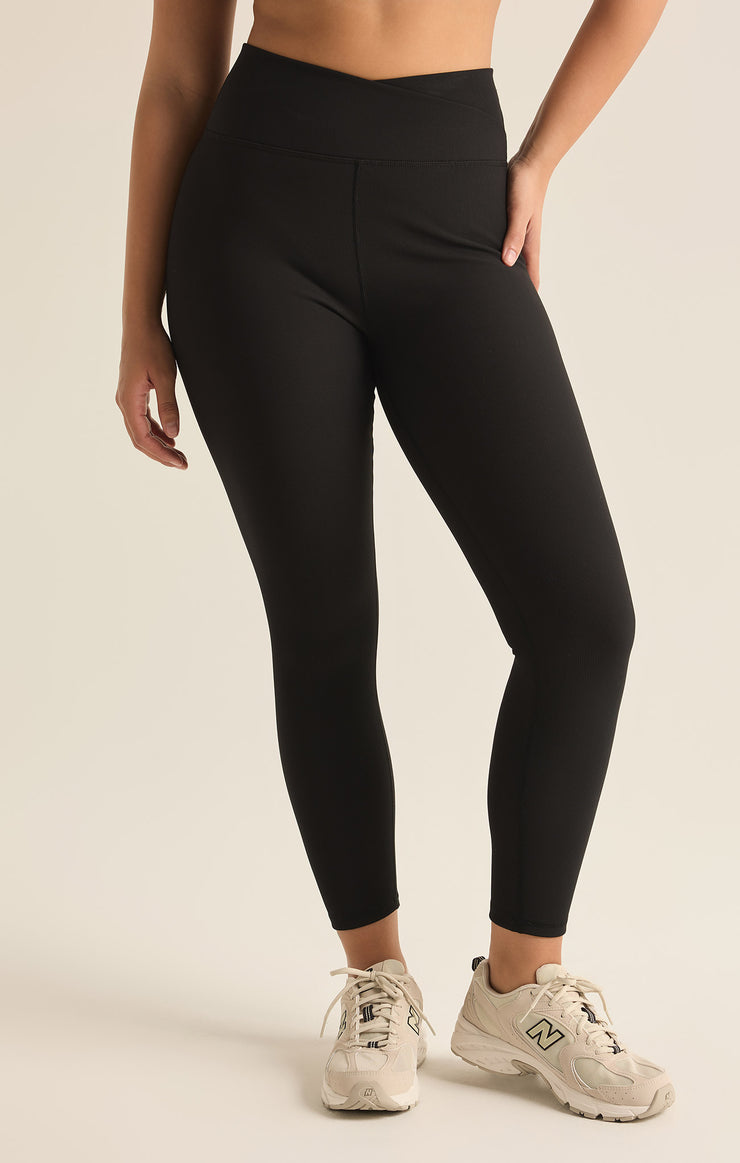 Leggings Circuit Cross Over 7/8 Legging Black