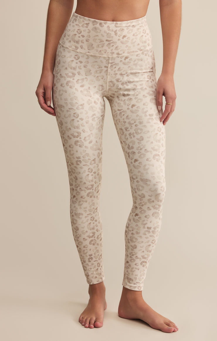 Pants Formation Leopard Ankle Legging Crystal