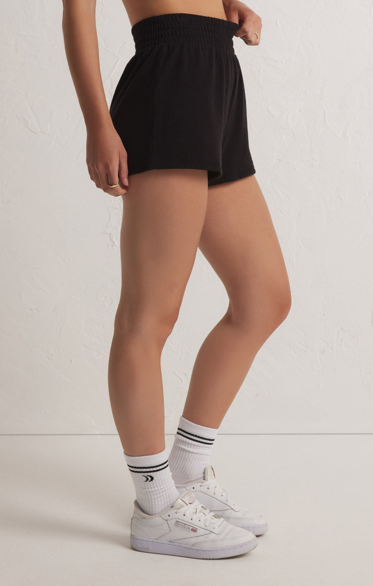 Shorts Rise Up Fleece Short Black