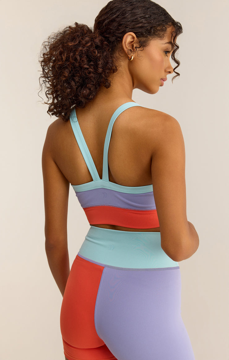 Tops Spot On Color Block Sports Bra Spot On Color Block Sports Bra