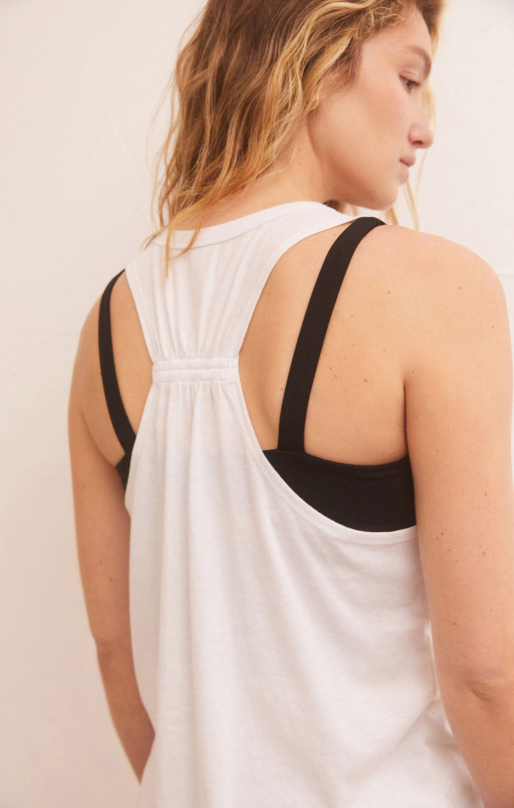 Tops In a Pinch Tank White