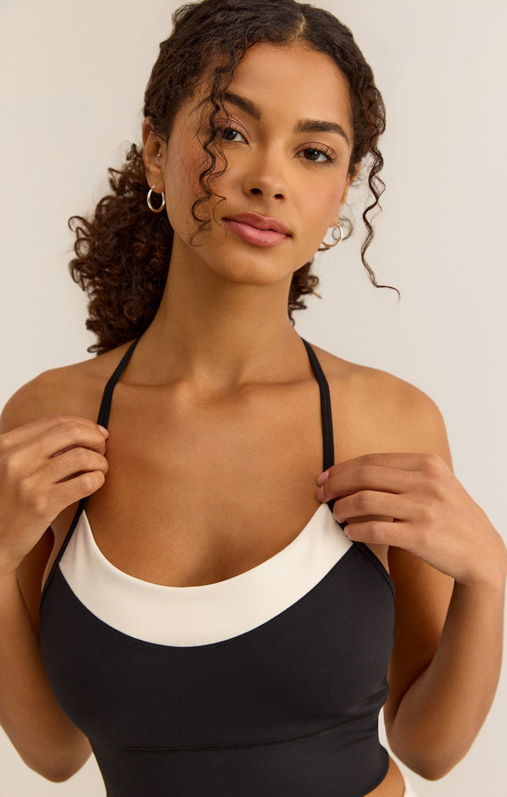 Tops On The Line Bra Black