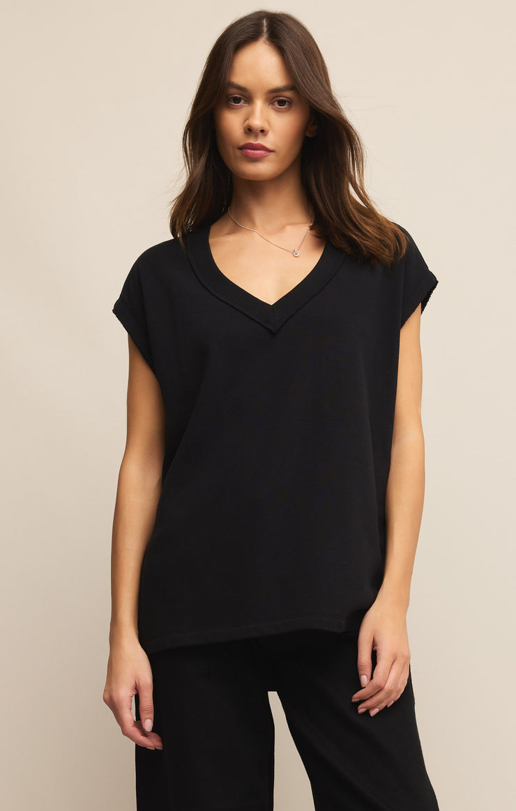 Tops On The Weekends Top Black