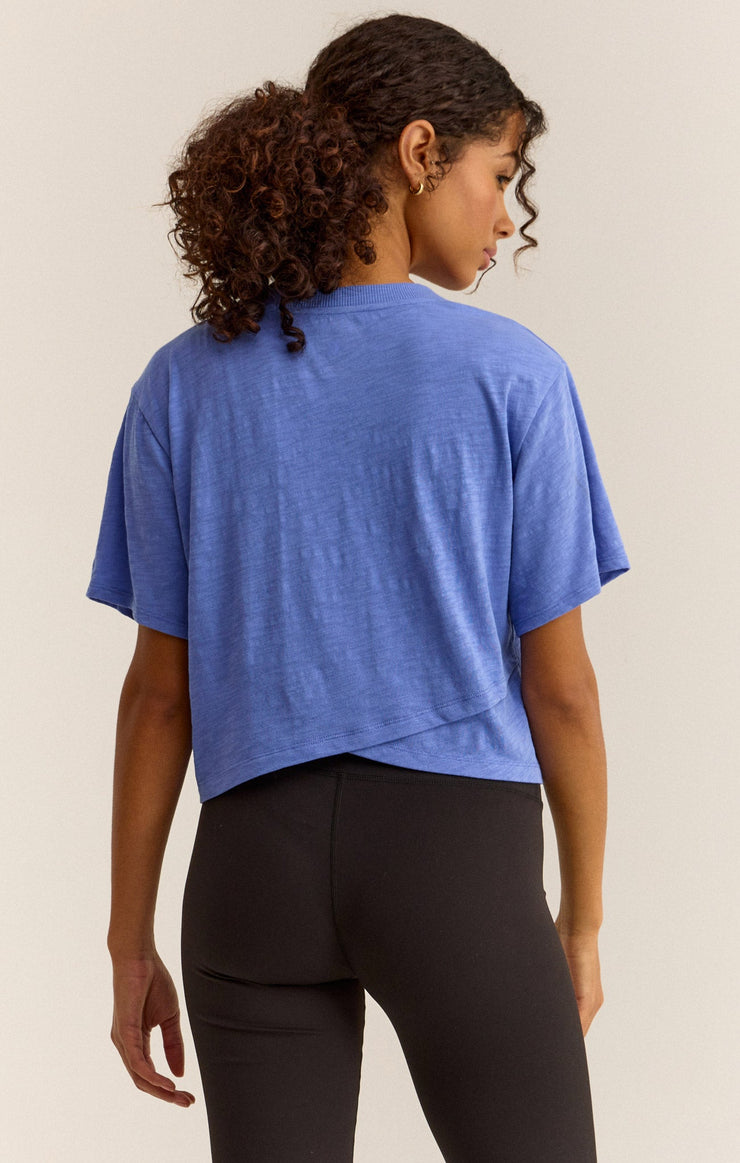 Tops Feel The Breeze Tee Baja Blue