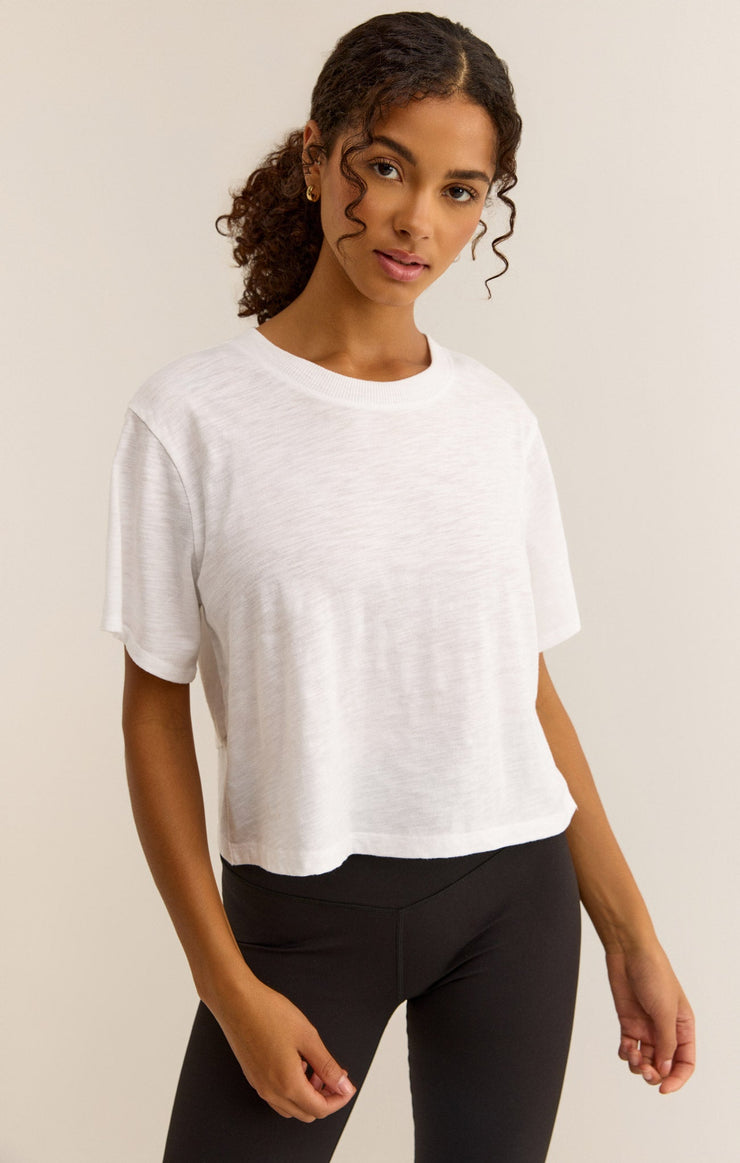 Tops Feel The Breeze Tee White