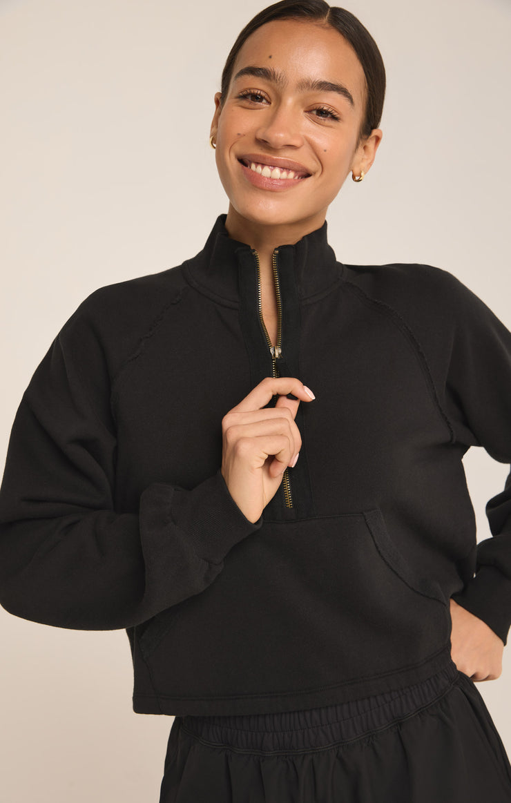 Tops On The Run Half Zip Sweatshirt On The Run Half Zip Sweatshirt