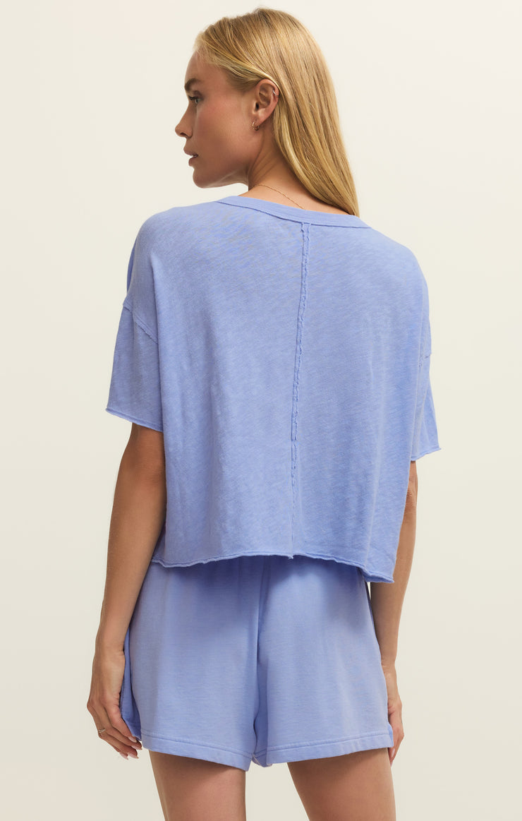 Tops Everyday Pocket Tee Barcelona Blue