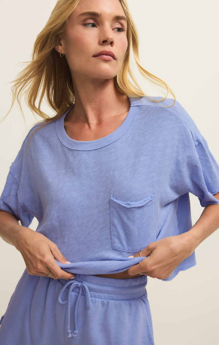 Tops Everyday Pocket Tee Barcelona Blue