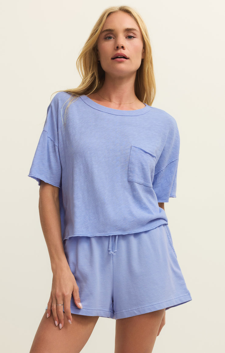 Tops Everyday Pocket Tee Barcelona Blue