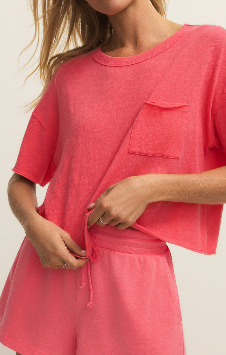 Tops Everyday Pocket Tee Paloma