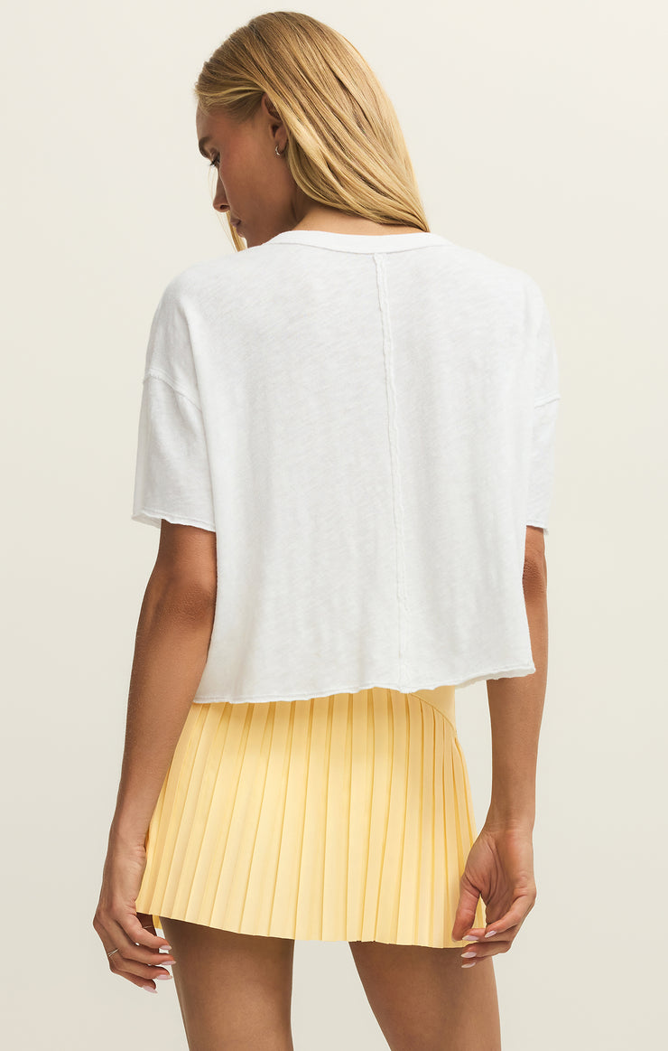 Tops Everyday Pocket Tee White