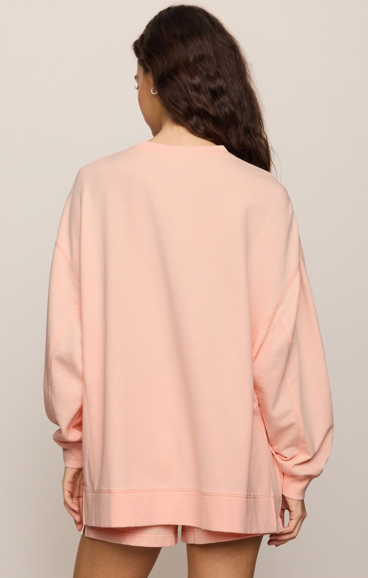 Tops Modern Weekender Sweatshirt Bellini