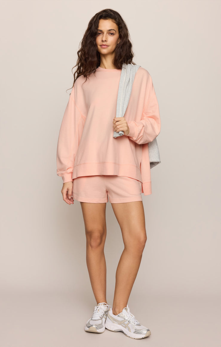 Tops Modern Weekender Sweatshirt Bellini