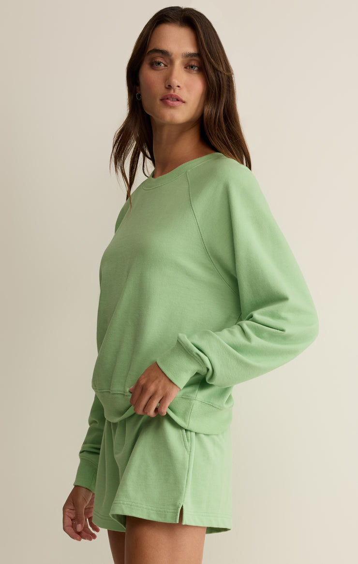 Tops Saldana Sweatshirt Pistachio