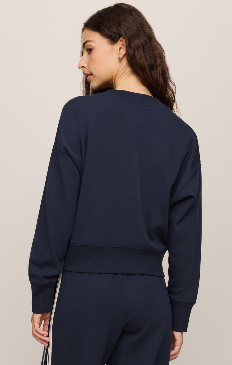 Tops Comeback Sweatshirt Eclipse
