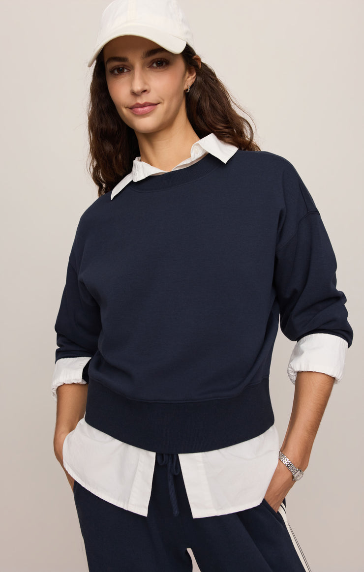 Tops Comeback Sweatshirt Eclipse