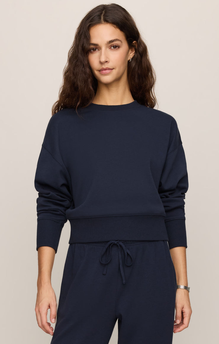 Tops Comeback Sweatshirt Eclipse