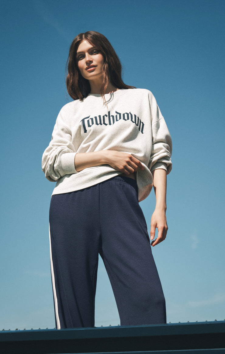 Tops Touchdown Landmark Sweatshirt Feather Grey