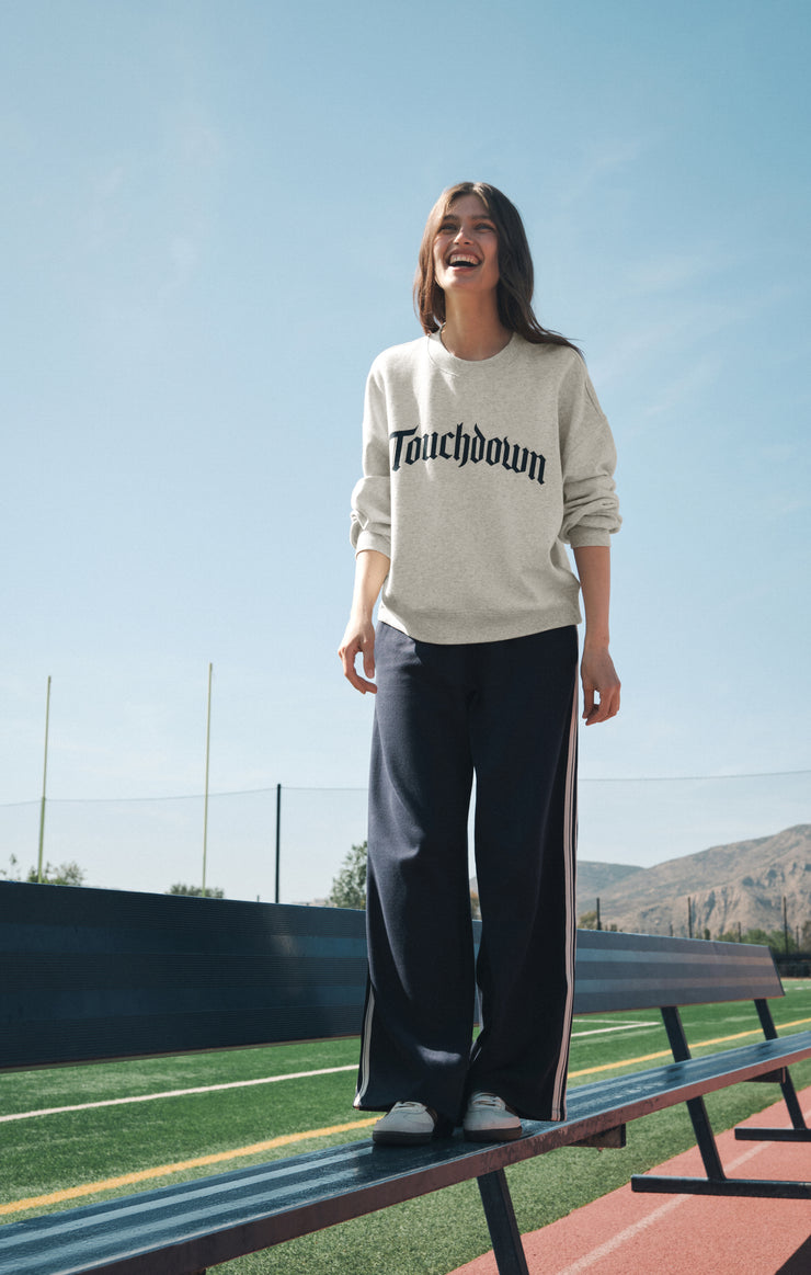 Tops Touchdown Landmark Sweatshirt Feather Grey