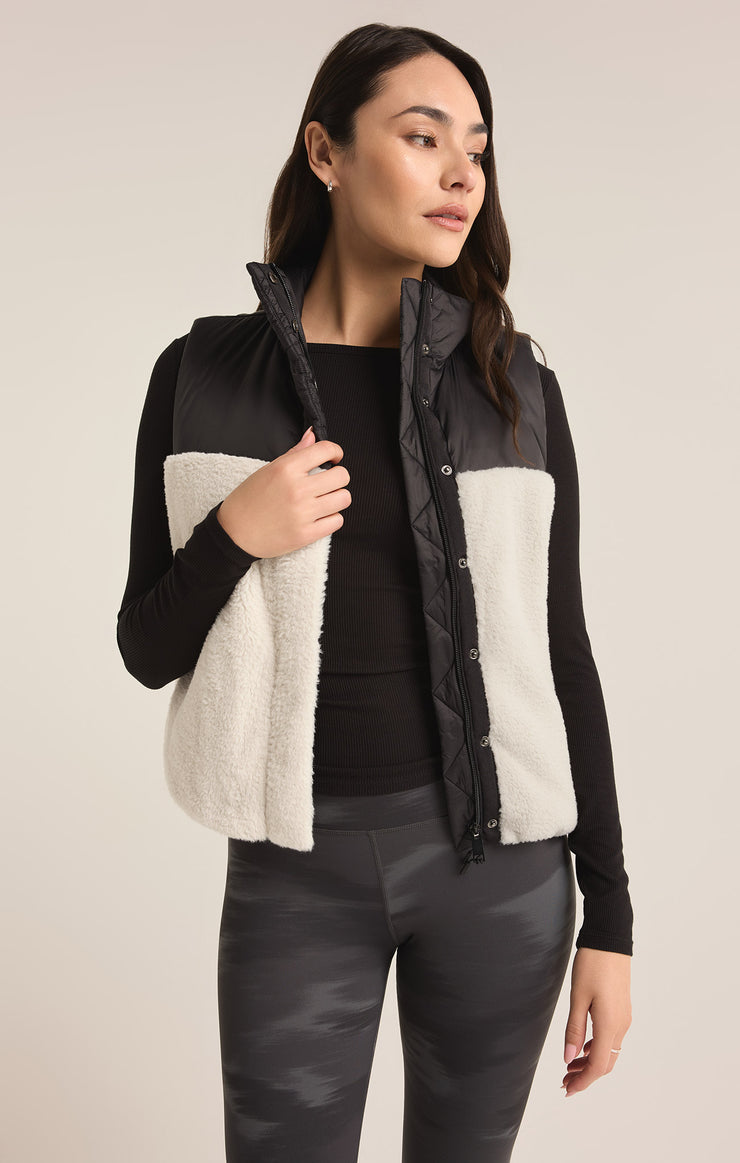 Jackets Rocky Sherpa Puffer Vest Sesame