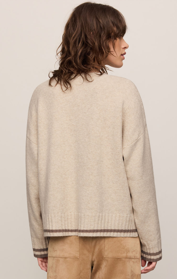 Sweaters Endure V-Neck Sweater Natural Heather