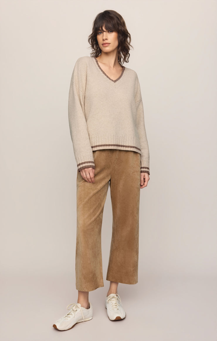 Sweaters Endure V-Neck Sweater Natural Heather