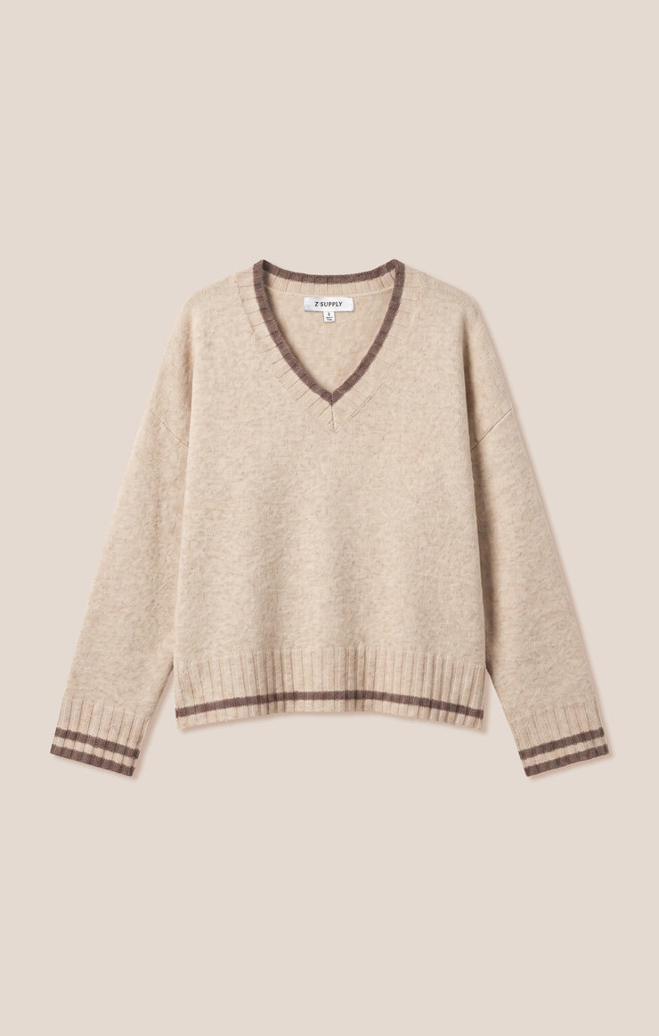 Sweaters Endure V-Neck Sweater Natural Heather