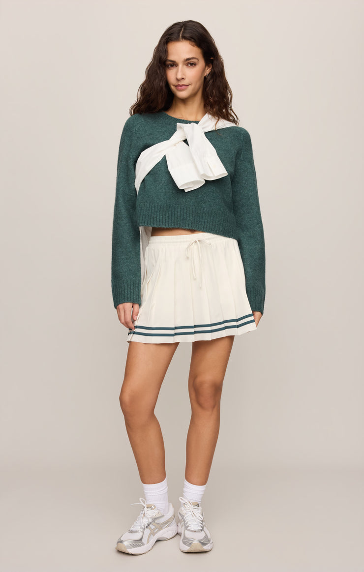 Sweaters Stand In Cropped Sweater Emerald Cove