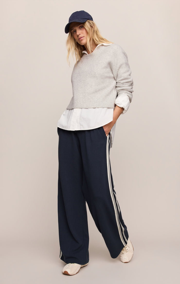 Sweaters Stand In Cropped Sweater Feather Grey