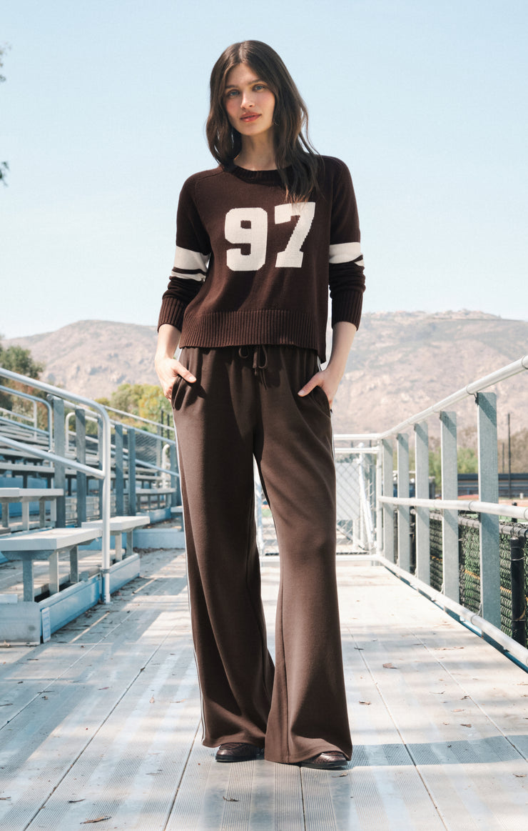 Sweaters Nineties Stand In Sweater Dark Chocolate