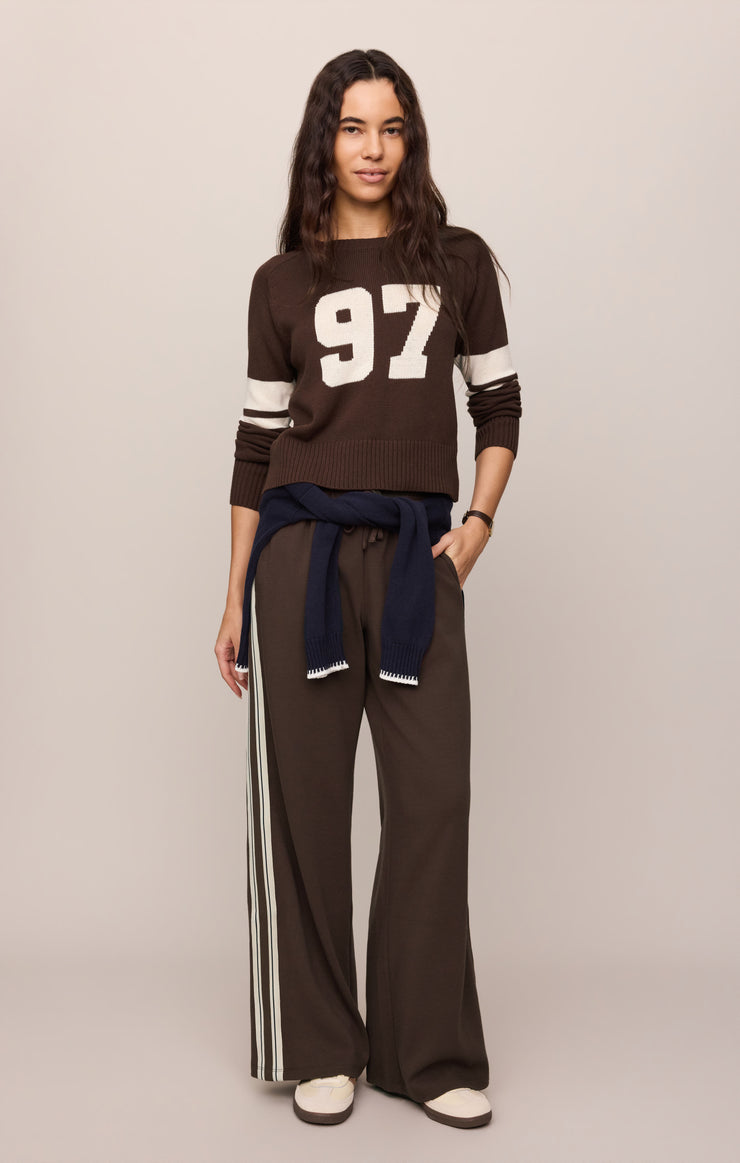 Sweaters Nineties Stand In Sweater Dark Chocolate