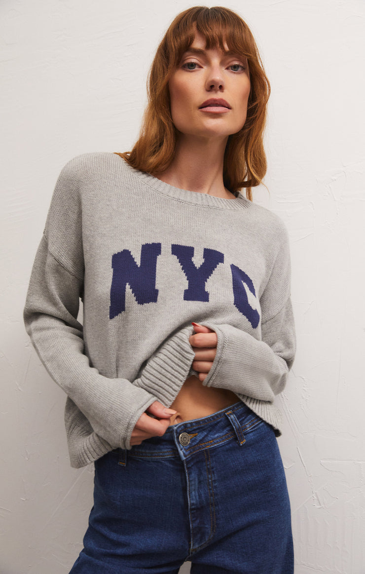 Sweaters Sienna NYC Sweater Heather Grey