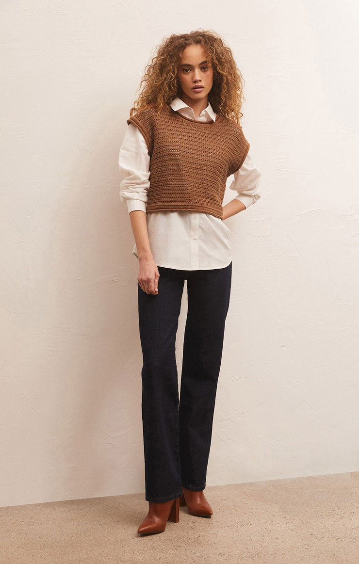 Sweaters Quincey Sweater Top Chestnut