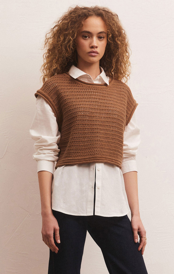 Sweaters Quincey Sweater Top Chestnut