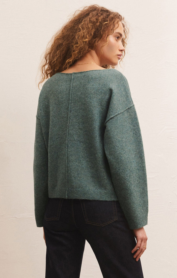Sweaters Everyday Pullover Sweater Calypso Green