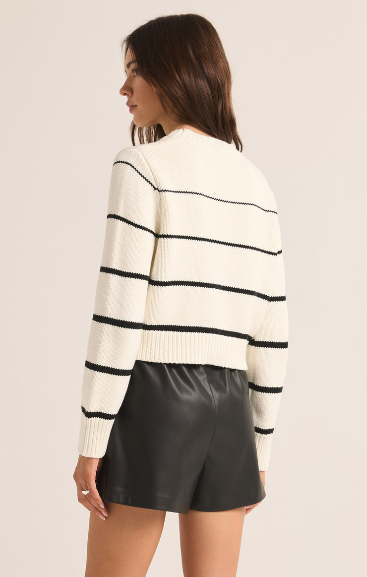 Sweaters Milan Stripe Sweater Natural