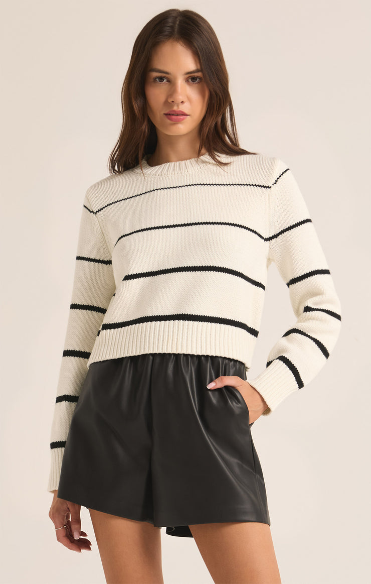 Sweaters Milan Stripe Sweater Natural