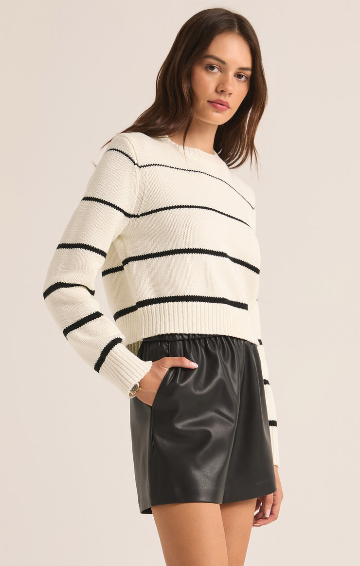 Sweaters Milan Stripe Sweater Natural