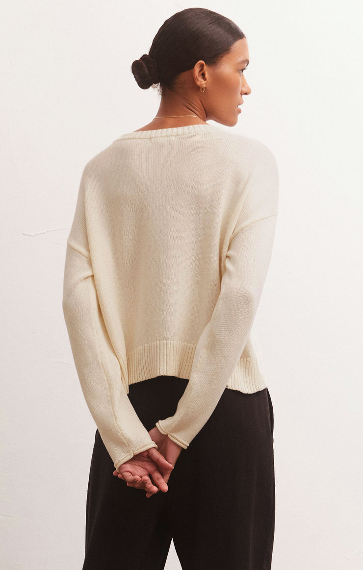 Sweaters Sienna Heart Sweater Sandstone