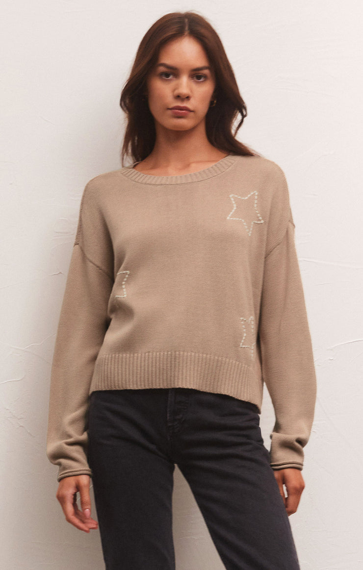 Sweaters Sienna Open Star Sweater Birch