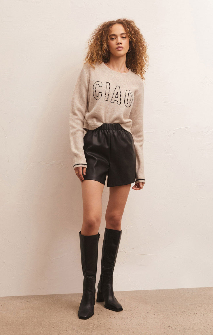 Sweaters Milan Ciao Sweater Light Oatmeal Heather