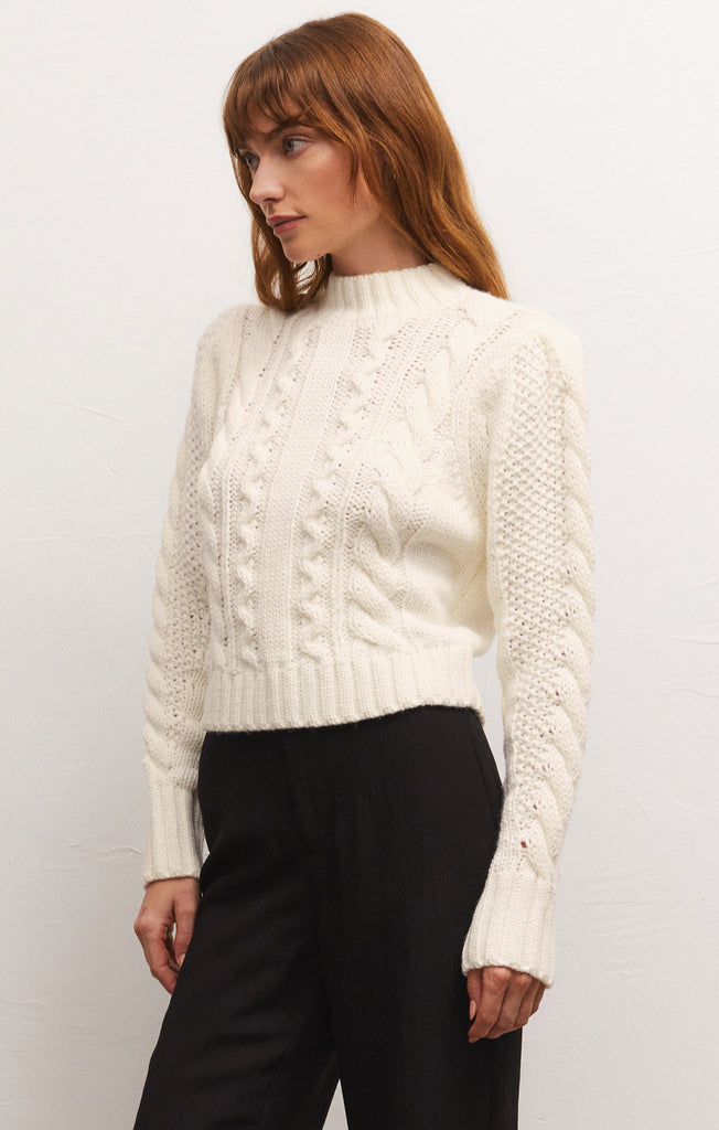 Catya Mock Neck Sweater – Z SUPPLY
