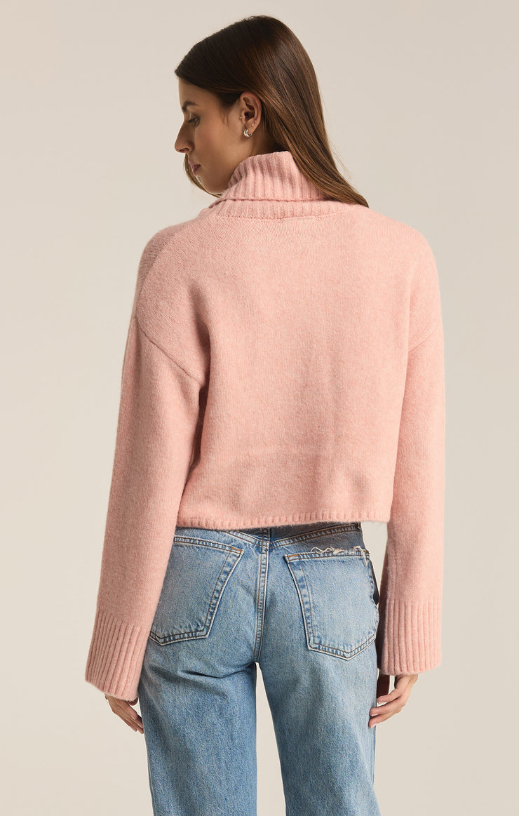 Sweaters Ursa Turtleneck Sweater Cashmere Pink