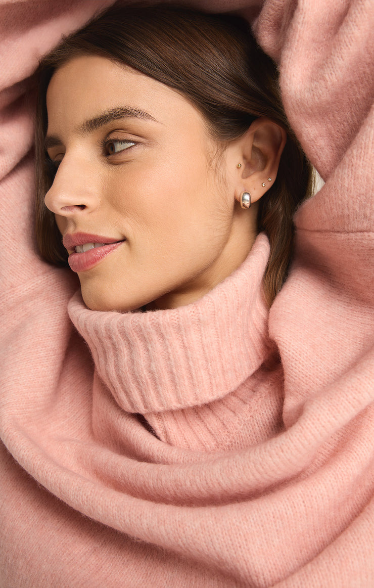 Sweaters Ursa Turtleneck Sweater Cashmere Pink