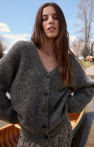 SweatersJosie Cardigan Charcoal Heather