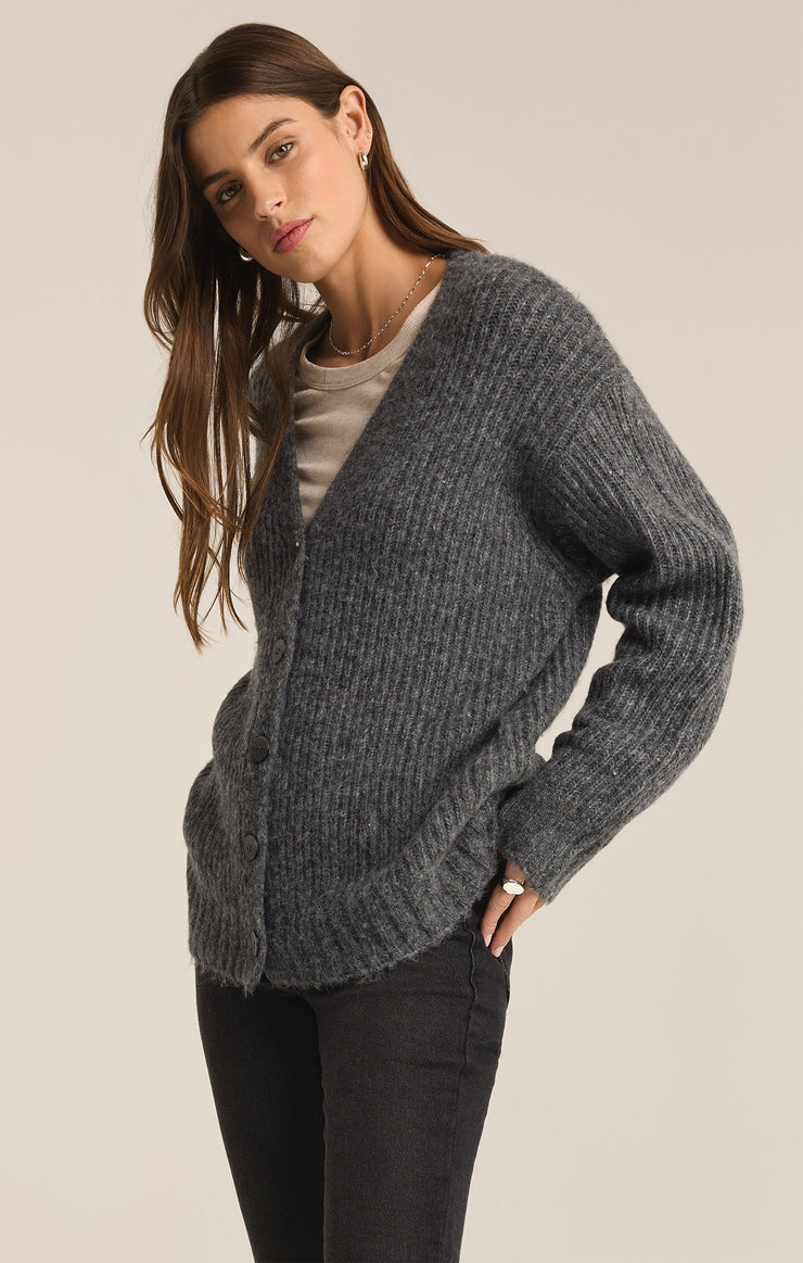 Sweaters Josie Cardigan Charcoal Heather