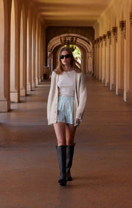 SweatersJosie Cardigan Light Oatmeal Heather