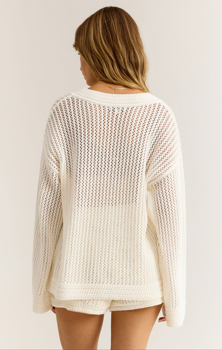 Sweaters Kiami Crochet Sweater White