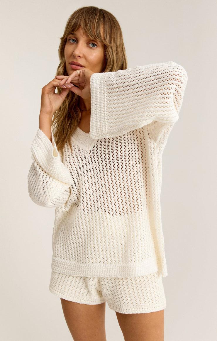 Sweaters Kiami Crochet Sweater Kiami Crochet Sweater
